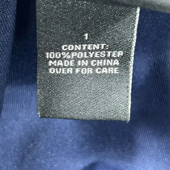 Torrid Dress Women's 1 1X Blue Knee Length One Shoulder Floral Beach Cottagecore - Picture 11 of 13